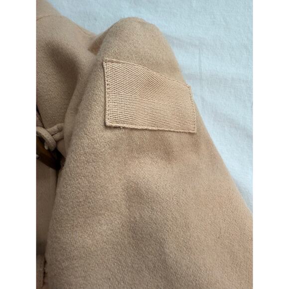 Troy Smith for D Military Double Toggle Coat Tan Caramel SIZE M Wool - Picture 6 of 14